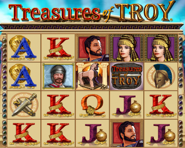 Treasures of Troy Online Slot Features